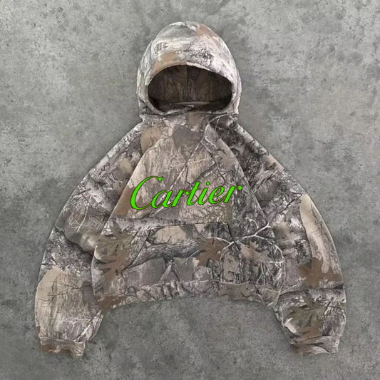 Vintage Y2K Cartier Realtree Hoodie